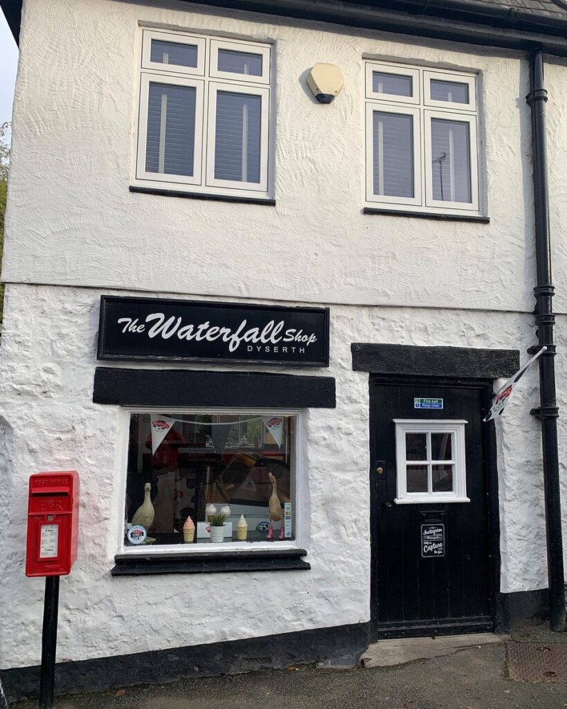  'The Waterfall' Shop in Dyserth
