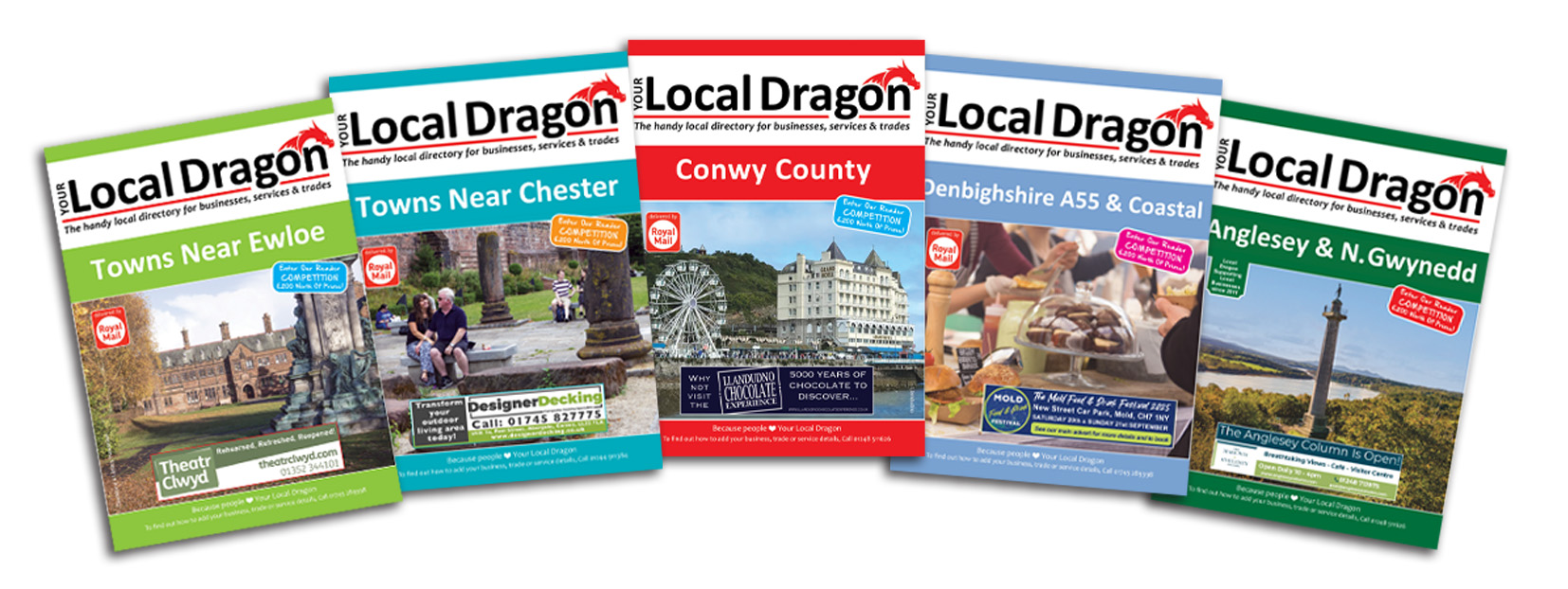 All five Local Dragon areas