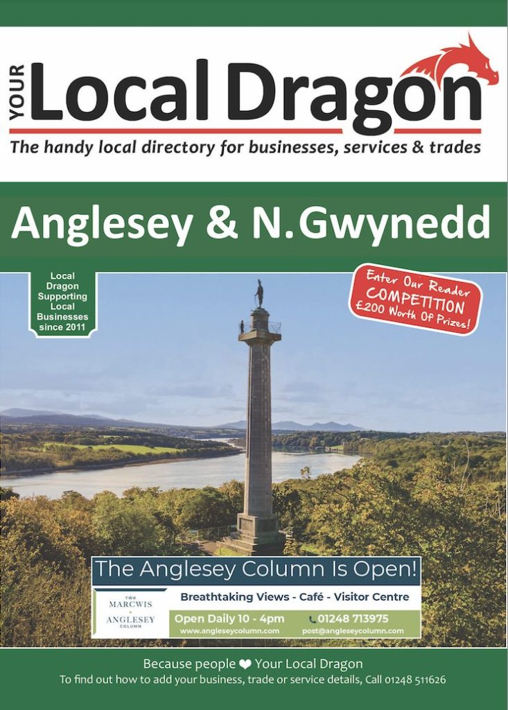 Local Dragon Anglesey & N Gwynedd magazine front cover